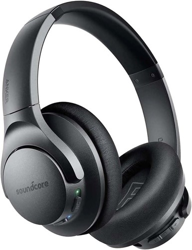 Bezprzewodowe słuchawki nauszne Soundcore Life Q20 ANC Hi-Res Bass 40 godzin odtwarzania| Odnowione - Zdjęcie 2 z 25