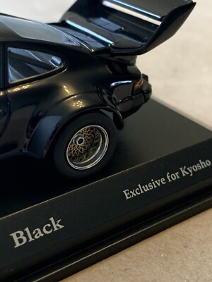 Porsche 934/5 Big Wing Kyosho 1/43 - Noire, Miniature D'occasion