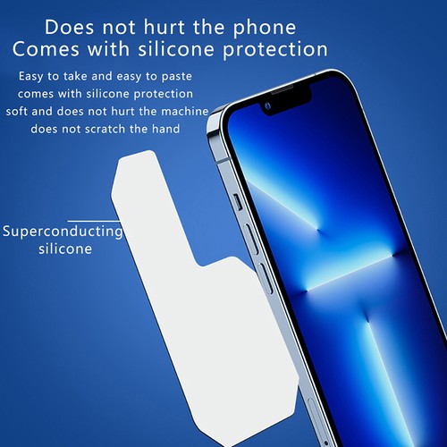 1Pc Phone Heat Sink Extend Cooling Area Game Cooler Ultra-thin Cooling Plate Wa - Zdjęcie 10 z 12