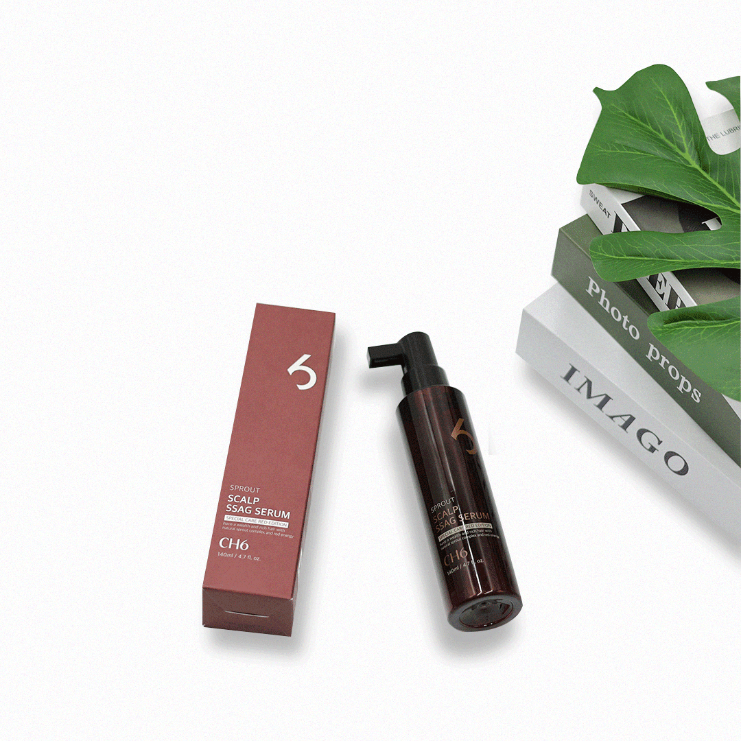 CH6 Sprout Scalp Ssag Serum Red Edition – 140ml x 2 – Hair & Scalp