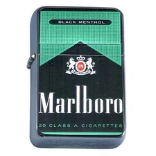 Classic Black Oil Lighter Vintage Brand Cigarette