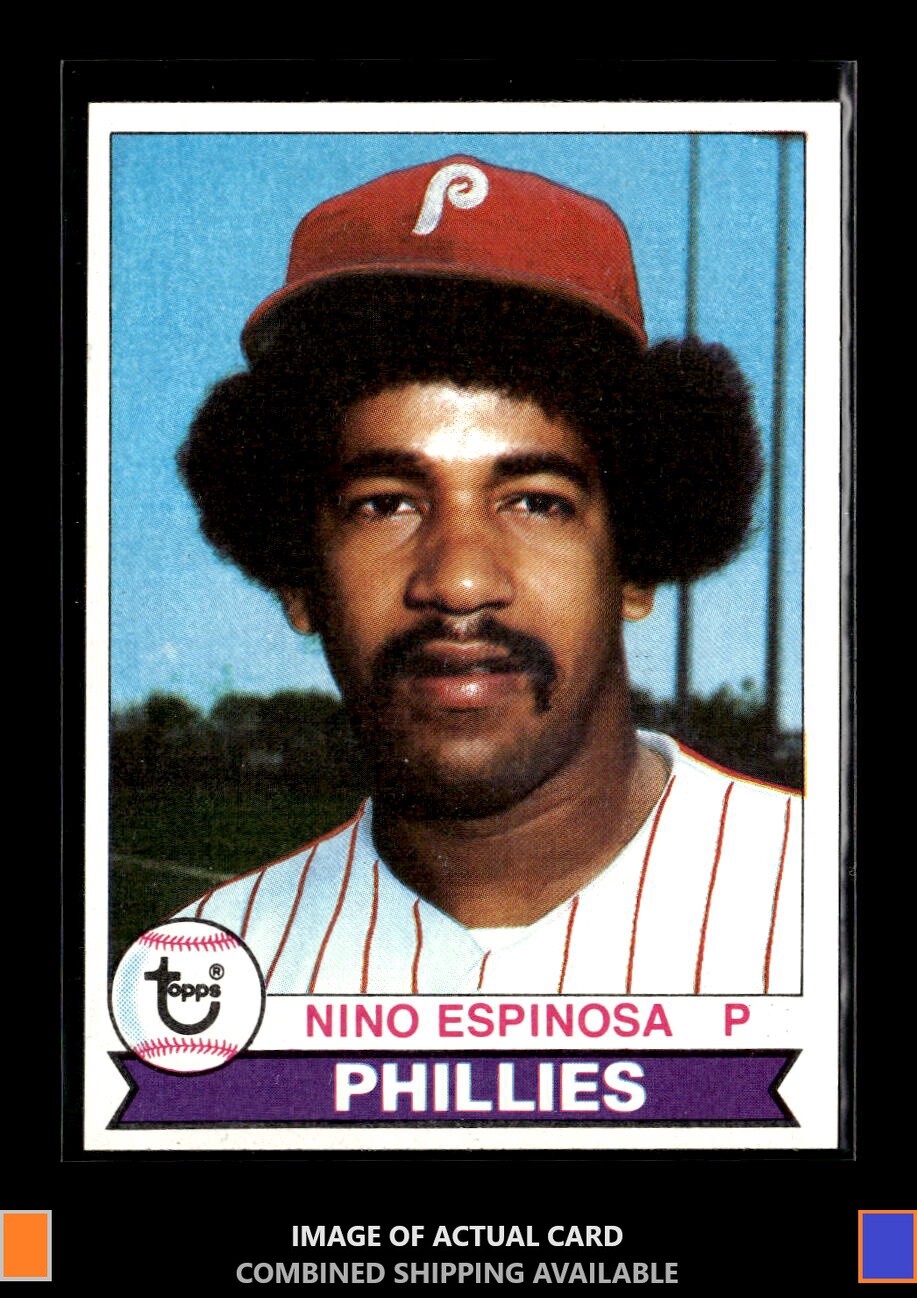 1979 Topps Burger King Philadelphia Phillies #11 Nino Espinosa NM/MT