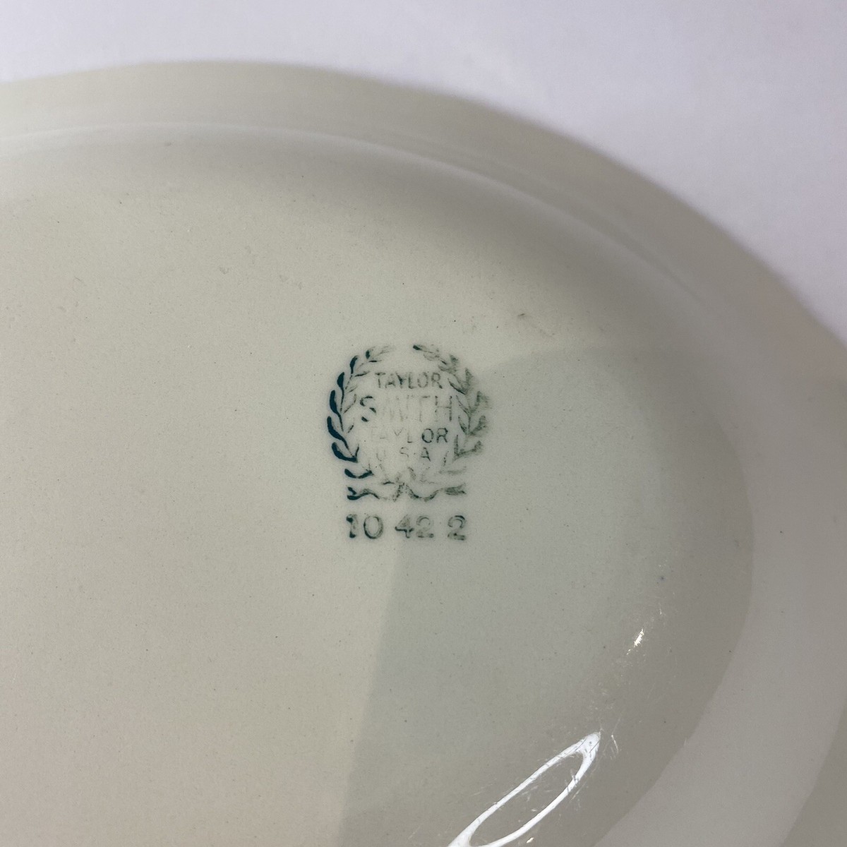 VINTAGE TAYLOR SMITH TAYLOR (TS&T) CHINA BLUE FLORAL Vegetable