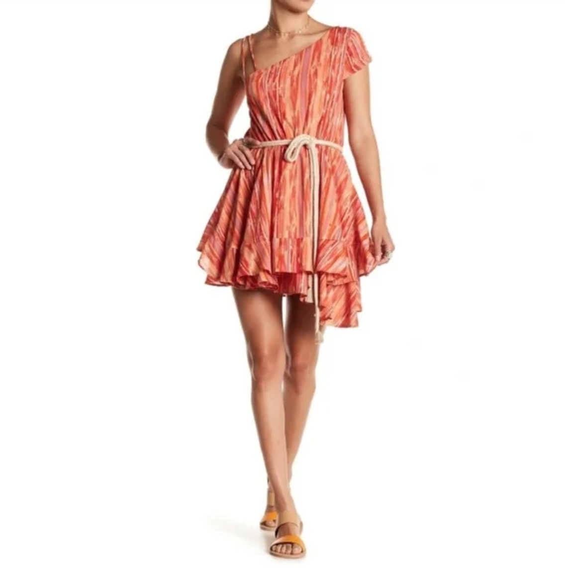 knee length dresses for ladies Francesca Heart-Shaped Buttons Mini Dress