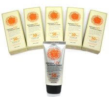 3W CLINIC/Intensive UV Sunblock Cream SPF50 PA+++ 70ml X 5ea/Makeup Base/KOREA