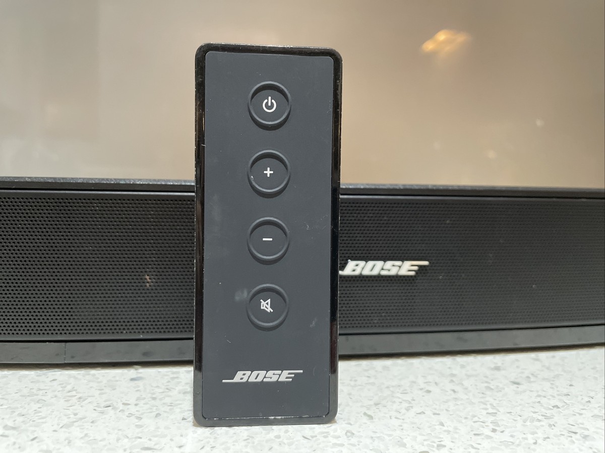 Genuine Bose Solo TV Sound System Bass Control, Amazing Sound