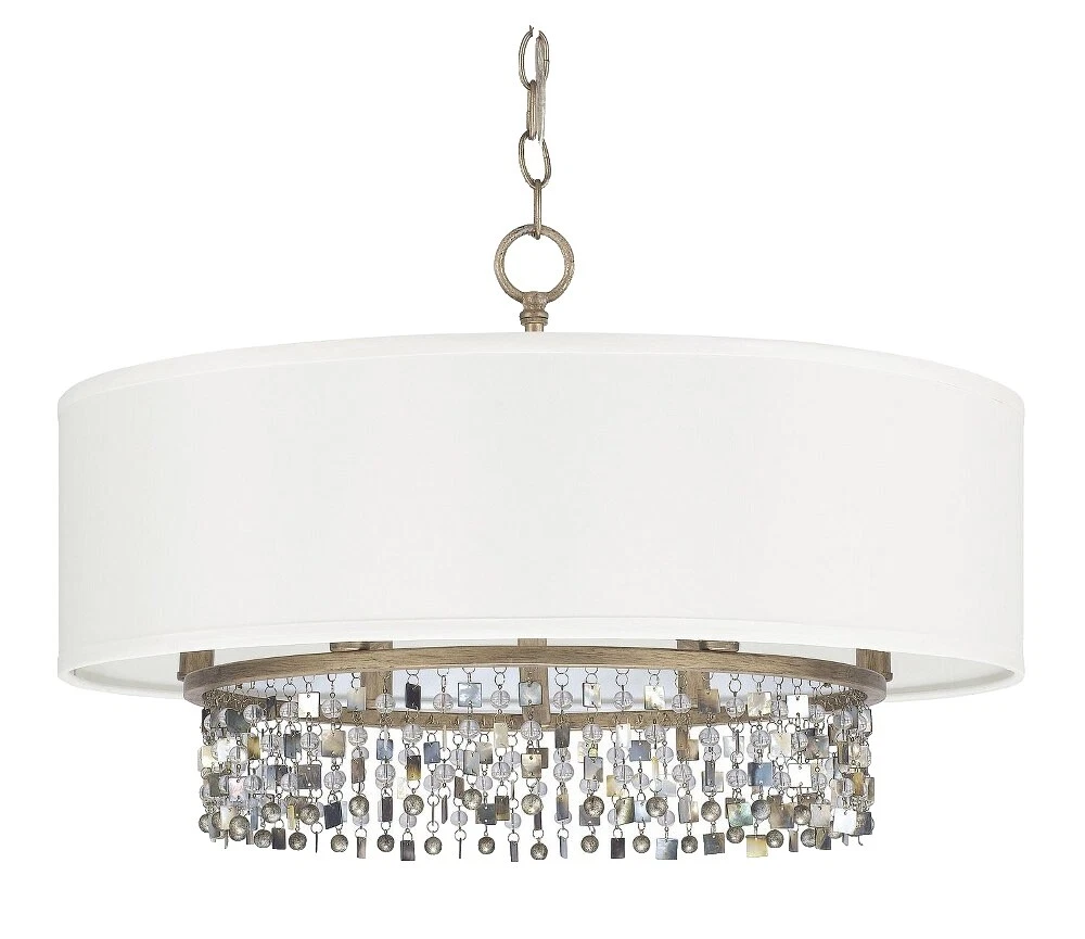 Fabric Traditional Chandeliers & Ceiling Fixtures