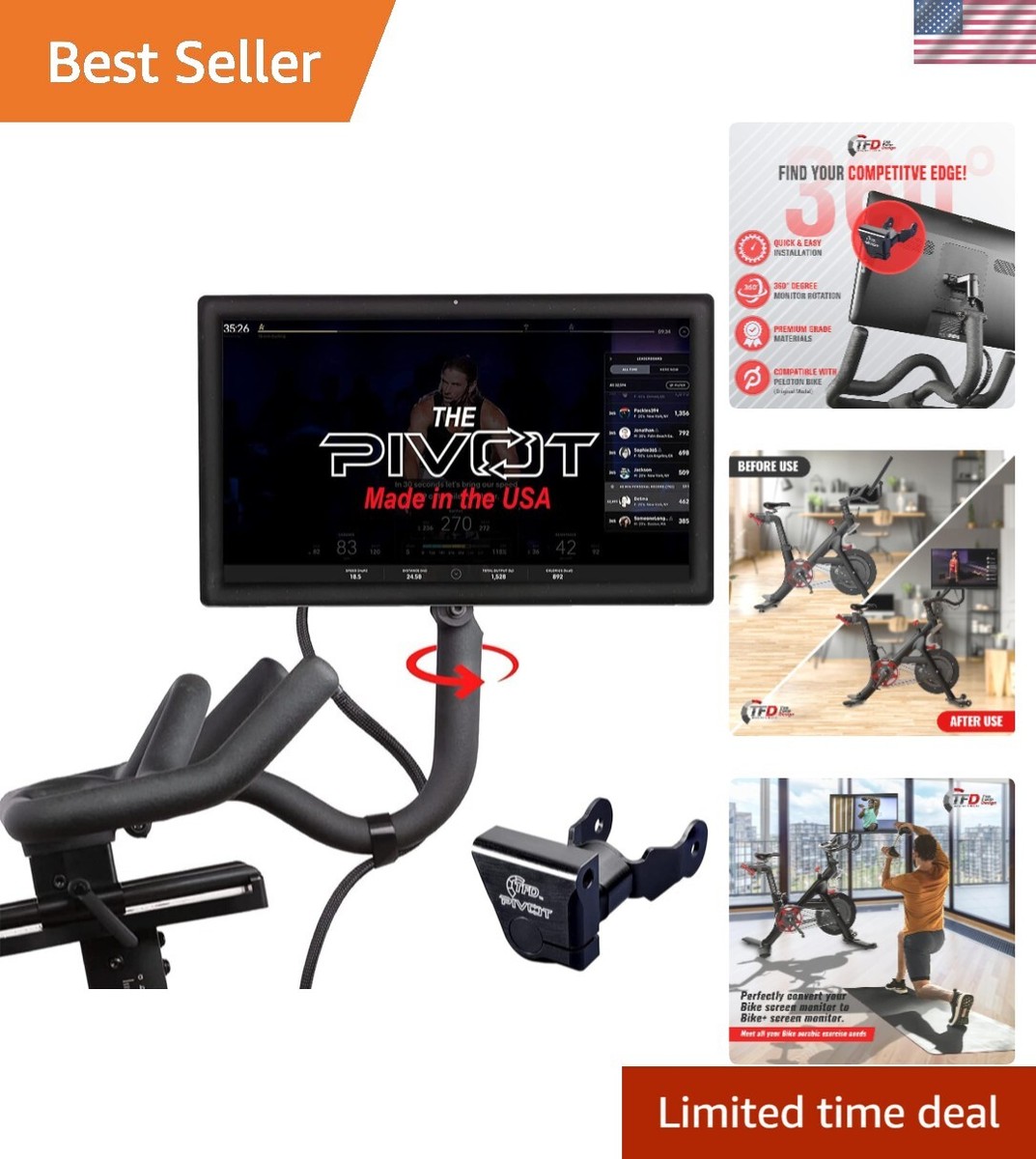 Peloton swivel arm new arrivals