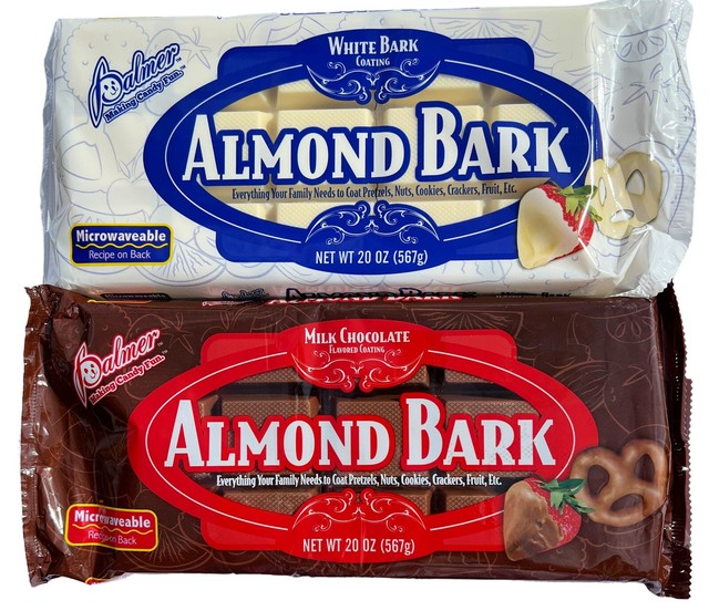 Palmer Almond Bark White Bark Coating 20oz Pack of Two for sale online