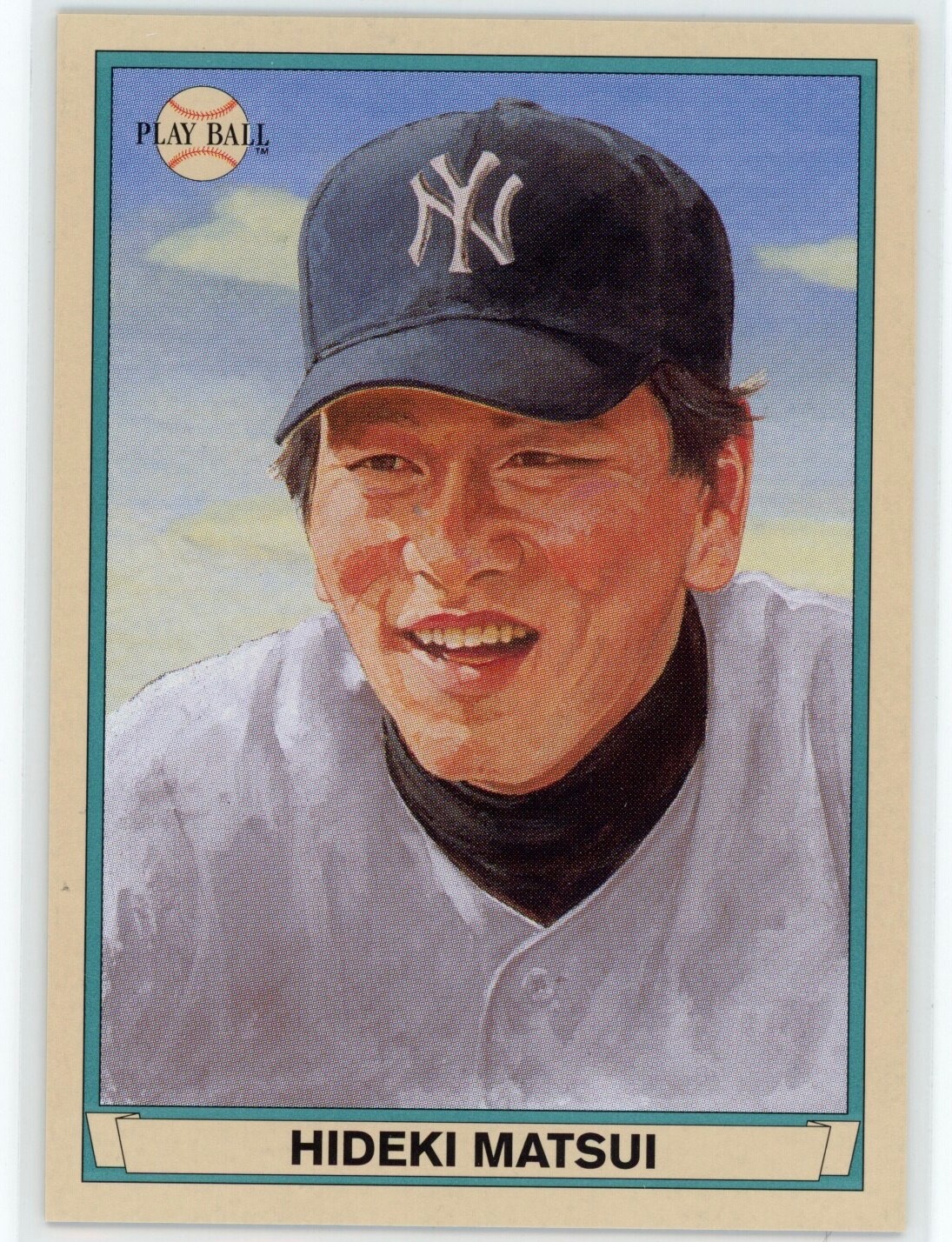 Hideki Matsui - 2003 Upper Deck Play Ball #104 Rookie - NY Yankees, WS Hero