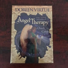 Angel Therapy Oracle Cards Tarot Doreen Virtue ** NEW ** SEALED ** AUTHENTIC 