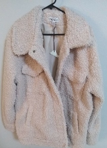 Knox Rose Sherpa XXL Jacket Oatmeal 