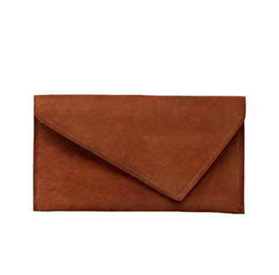 Nisolo L79605 Womens Nutmeg Luisa Clutch