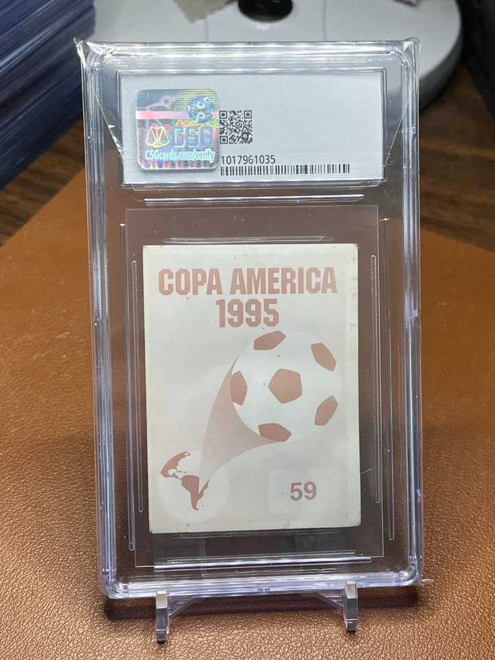 罗纳尔多 R9 1995 Navarrete 贴纸 #59 Copa America CSG 4 RC 巴西 — 第 2/2 张图片