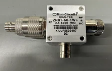 Mini-Circuits ZNBT-60-1W+  2.5-6000MHz Bias Tee