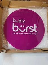 New Bubly Burst Acrylic Display Sign/header Pepsi Cola