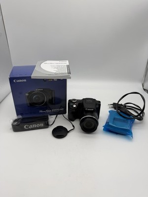 Canon PowerShot SX510 HS Digitalkamera Schwarz