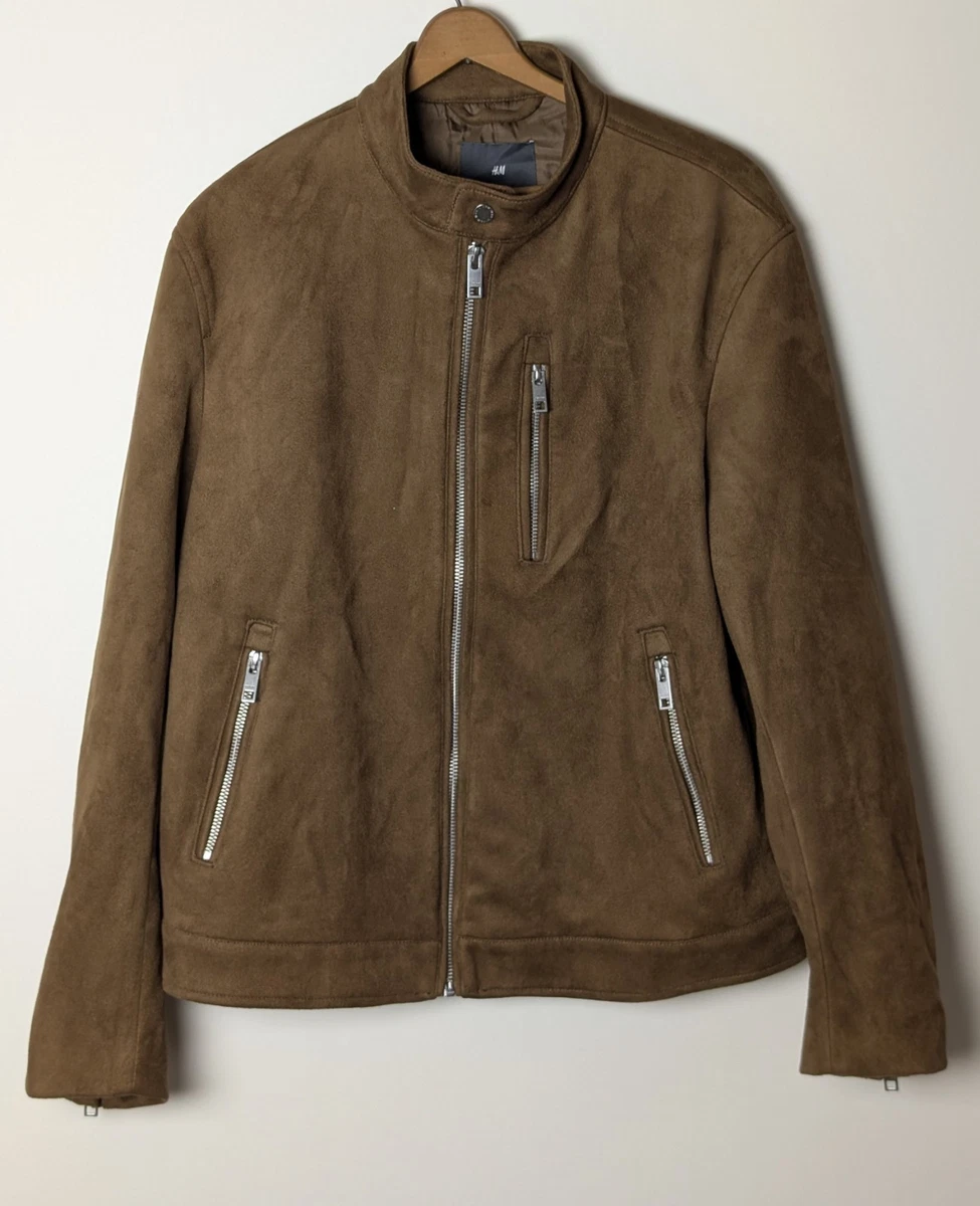 Suede Motorcycle Jackets for Men for sale - eBay