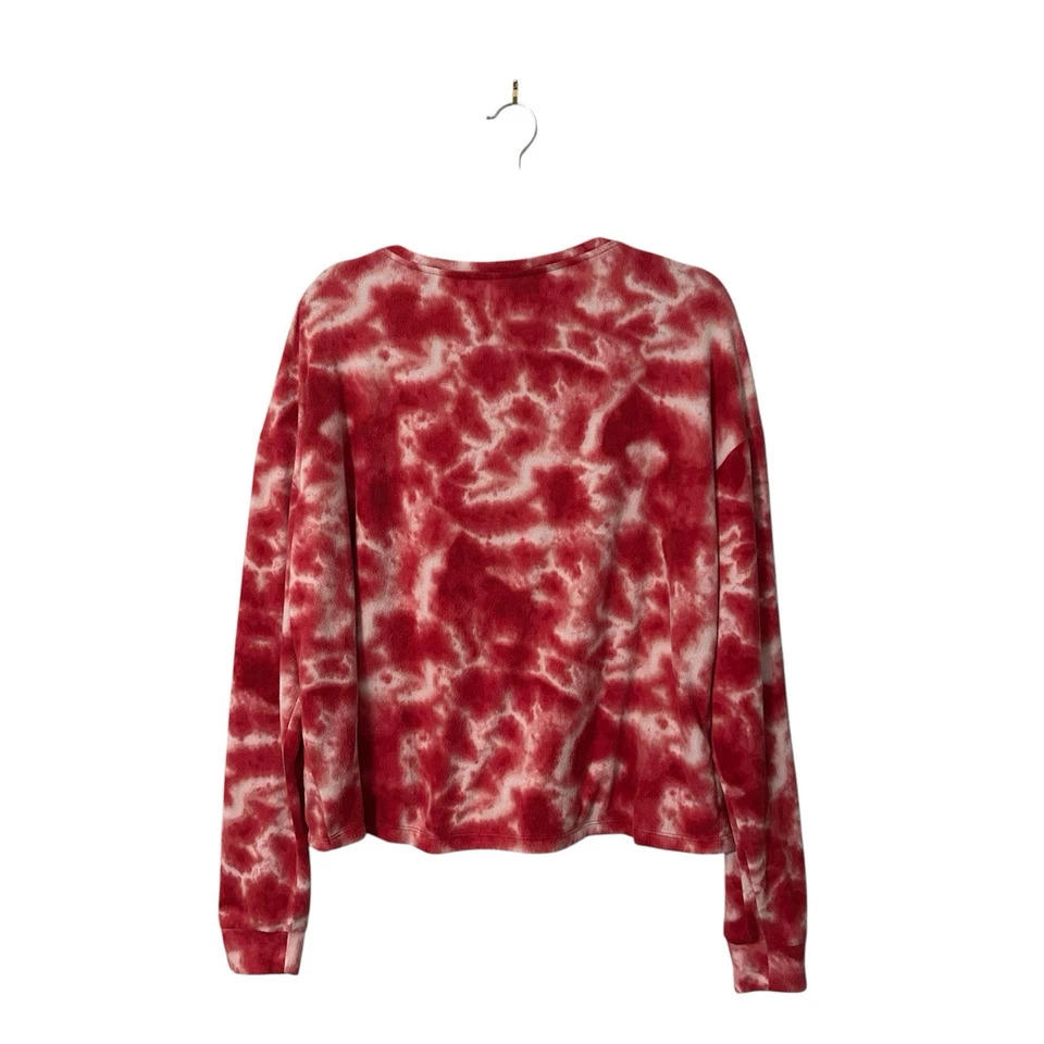 Conjunto de pijama para mujer So Intimates rosa tie-dye manga larga extra grande Foto 2 de 4