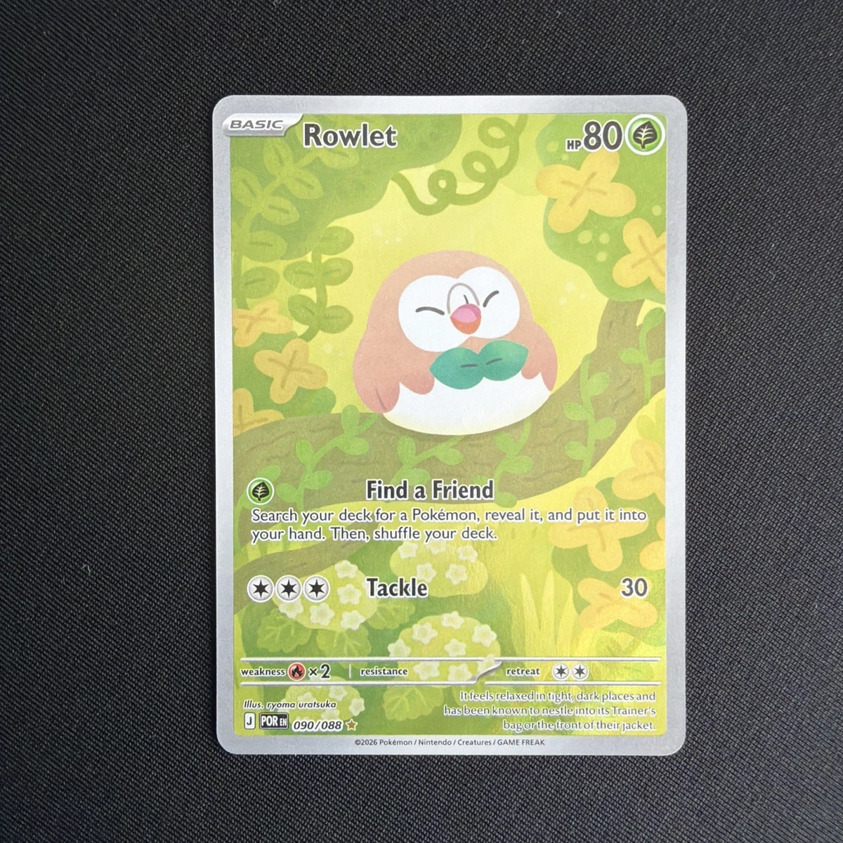 Rowlet Pokmon TCG Cards for sale | eBay