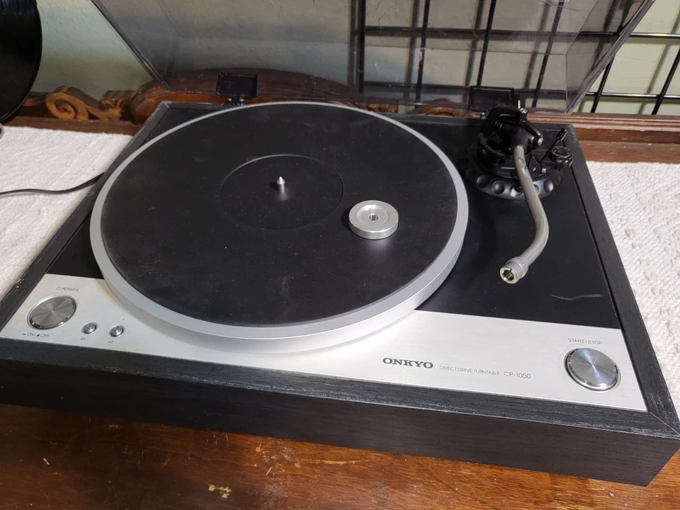 ONKYO CP-1050 Record Player Turntable Not Working - Image 4 of 4