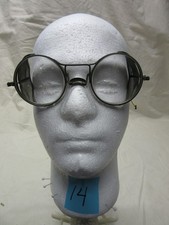 VTG AMERICAN OPTICAL AO CLEAR LENS 23 FUL VUE SAFETY GLASSES WITH SIDE SHIELDS-