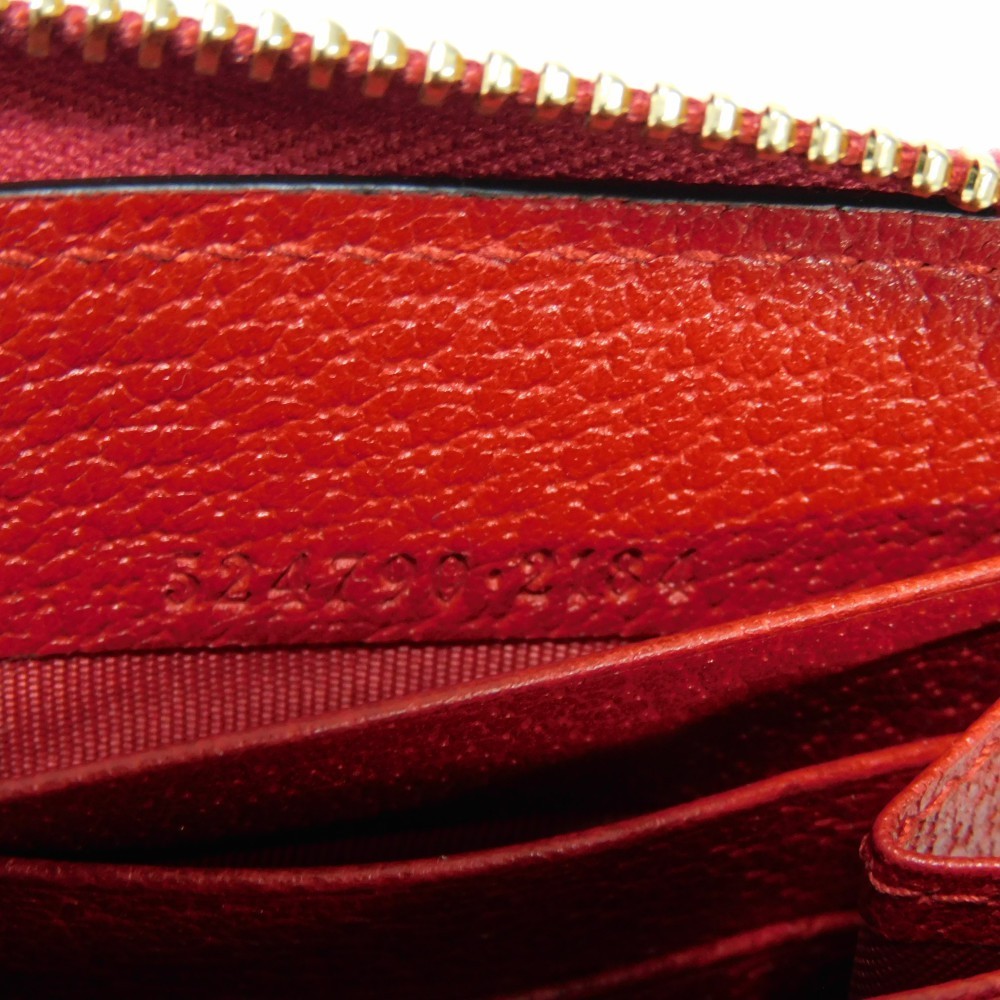 GUCCI メンズ Gucci Long Wallet Viadera Zip Around Interlocking G Web