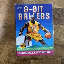 Topps Shaquille O'Neal 8-Bit Ballers #8B-21 Los Angeles Lakers Basketball