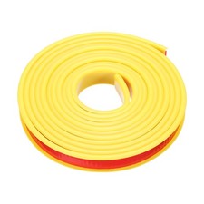 U-Shape Edge Banding, 9.8Ft x 15mm TPE Plywood Self-Adhesive Veneer Edge,Yellow