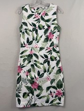 Old Navy Women Tropical Floral Sleeveless Dress Size 2XL Sheath Beach