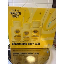 Isle of Paradise Brighter in Paradise - Brightening Body Care 3 Piece Set - NEW