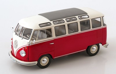 1:18 Solido VW T1 Samba bus 1962 red/white