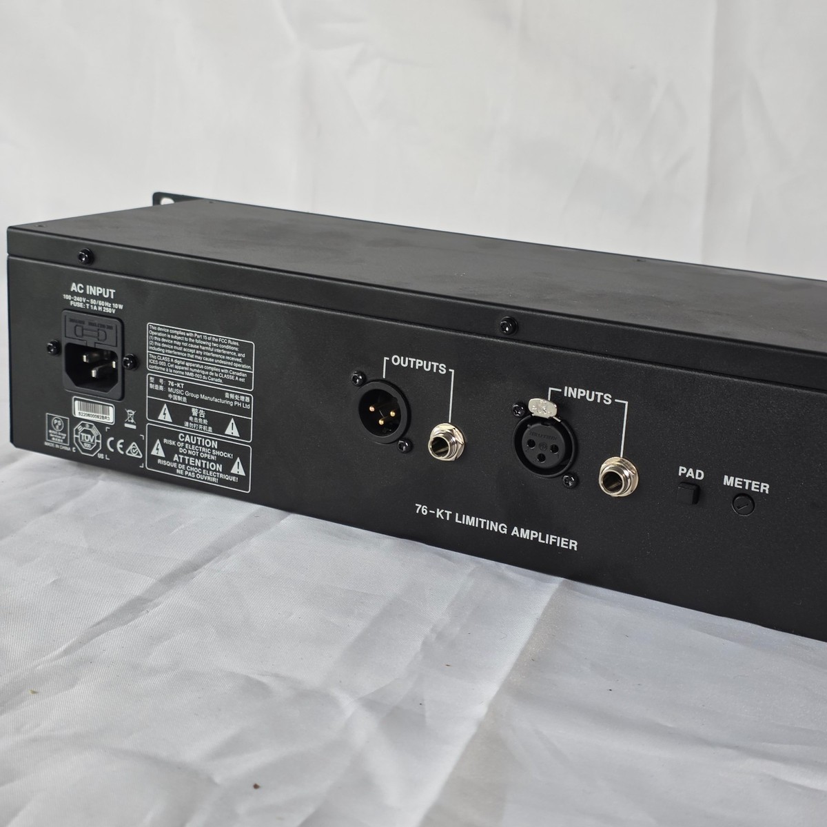 Klark Teknik 76-KT Classic FET-Style Compressor Limiting Amplifier