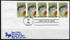 1c WONDER'S ~ US 25c NATIVE INDIAN BOOKLET PANE CHEYENNE FDC 1990 ~ F62