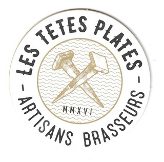 sous bock Brasserie artisanale les tetes Plates Narbonne