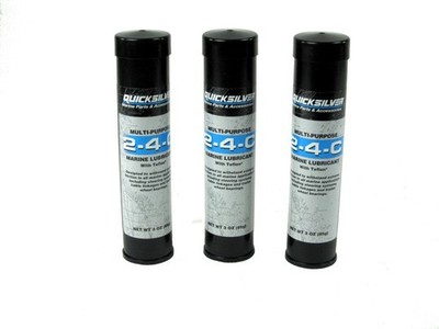 Quicksilver 2-4-C Mehrzweck-Bootsschmiermittel für Boot, Schmiermittel, 255 g