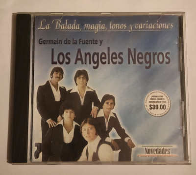 GERMAIN DE LA FUENTE Y LOS ANGELES NEGROS -LA BALADA, MAGIA-2000 MEX CD GRUPERO