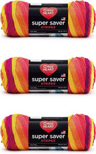 Red Heart Super Saver Yarn, 3 Pack, Fruity St...