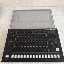 Roland TR8S TableTop Synthesiser Drum Machine - Black. Mint condition. Decksaver
