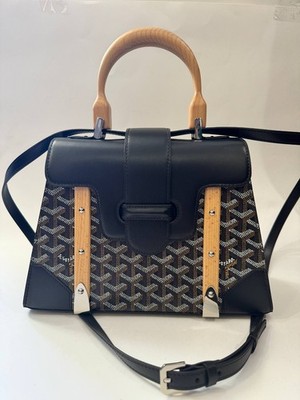 Goyard Saigon Structure PM Black Pre Ownd Shoulder Bag
