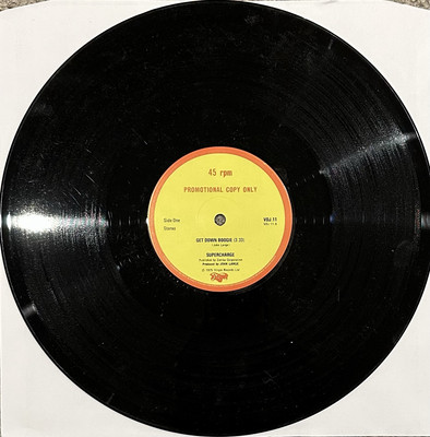 Supercharge - Get Down Boogie 12'' PROMO VDJ-11