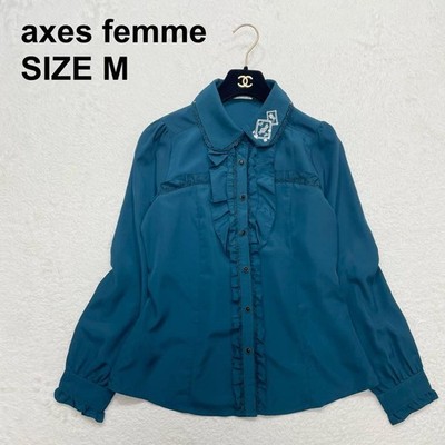 Axes Femme Gothic Embroidery Blouse Ruffle Lace Rose Tramp Cardynal Japan