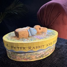 Vintage Peter Rabbit & Friends Andenkenbox St Michael Beatrix Potter M&S 1994