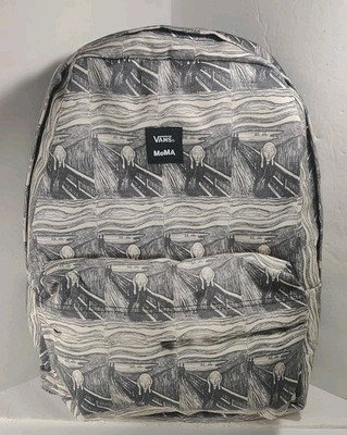 NEW Vans Old Skool III 4400 Backpack MoMa series Edvard Munch The Scream NWT
