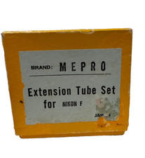 Mepro Extension Tube Set for Nikon F in Box 2.75 x 2.25