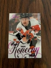 2025-26 FLAIR - BACKCHECK PURPLE - TRAVIS KONECNY  198/199