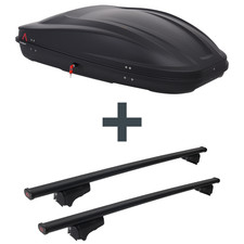 Dachbox G3 Spark 400 + Dachträger G3 Clop für BMW 3er Touring (Kombi) Typ E30 FP