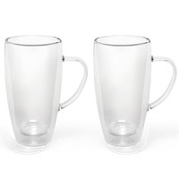 KaffeegläSer Latte Macchiato GläSer Set 2-Teilig Doppelwandig TeegläSer Je 295Ml