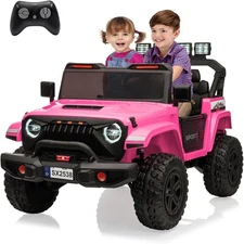 24V 2 Seater Kids Ride on Car Electric Vehicle w/ Remote control for Kids Pink