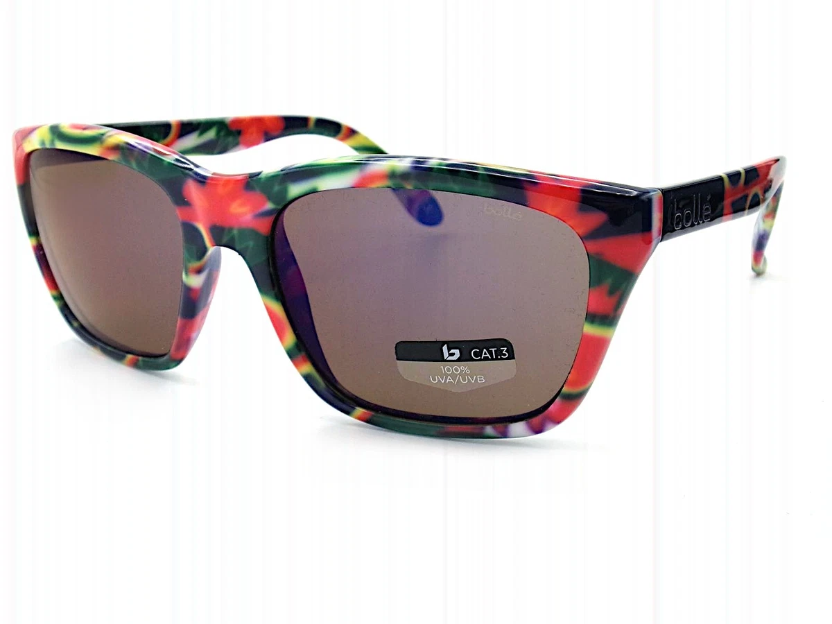 Bollé 527 Sonnenbrille Limited Edition mit Blau Flash Spiegelgläsern 12607